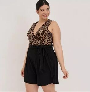 TORRID Studio Knit Romper SIZE 3